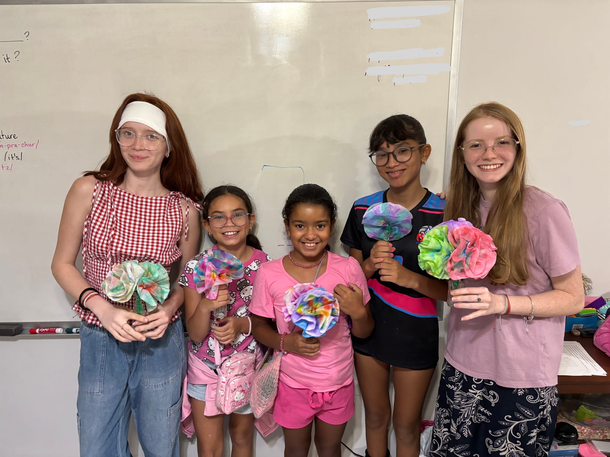 Girls' Club August 7, 2026 Joangelie, Leila, Joelys, Camila, and Abi